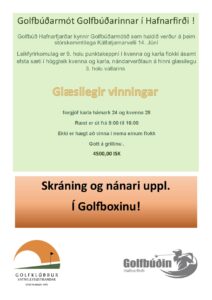 Opið mót hjá GVS !